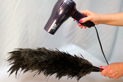 Blowdrying the extreme duster