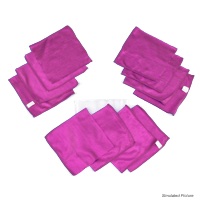 Mini Hot Pink Rags in a Bag